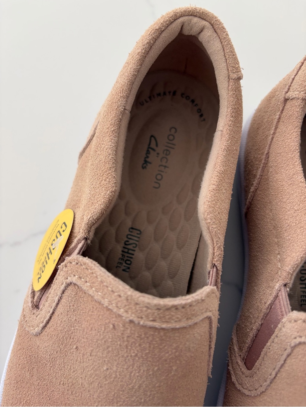 Clarks 7.5 M Women's Pawley Bliss Slip On Trainers NWT - Picture 3 of 10
